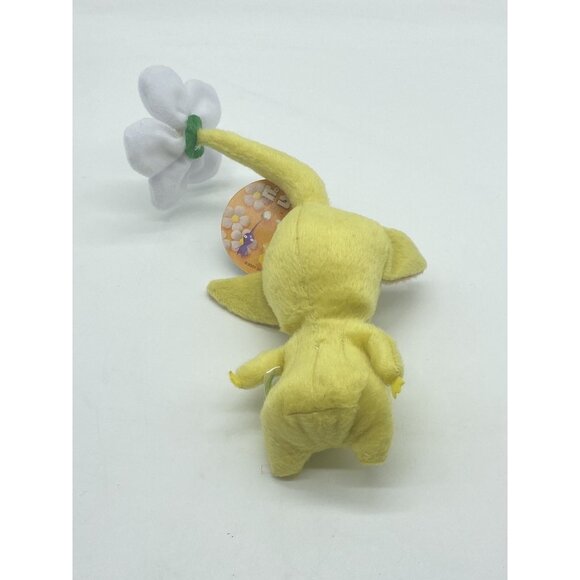 Pikmin Yellow Flower Sanei Beanie 2001 Plush 9”Stuffed Toy Doll japan w Tag - Picture 3 of 4